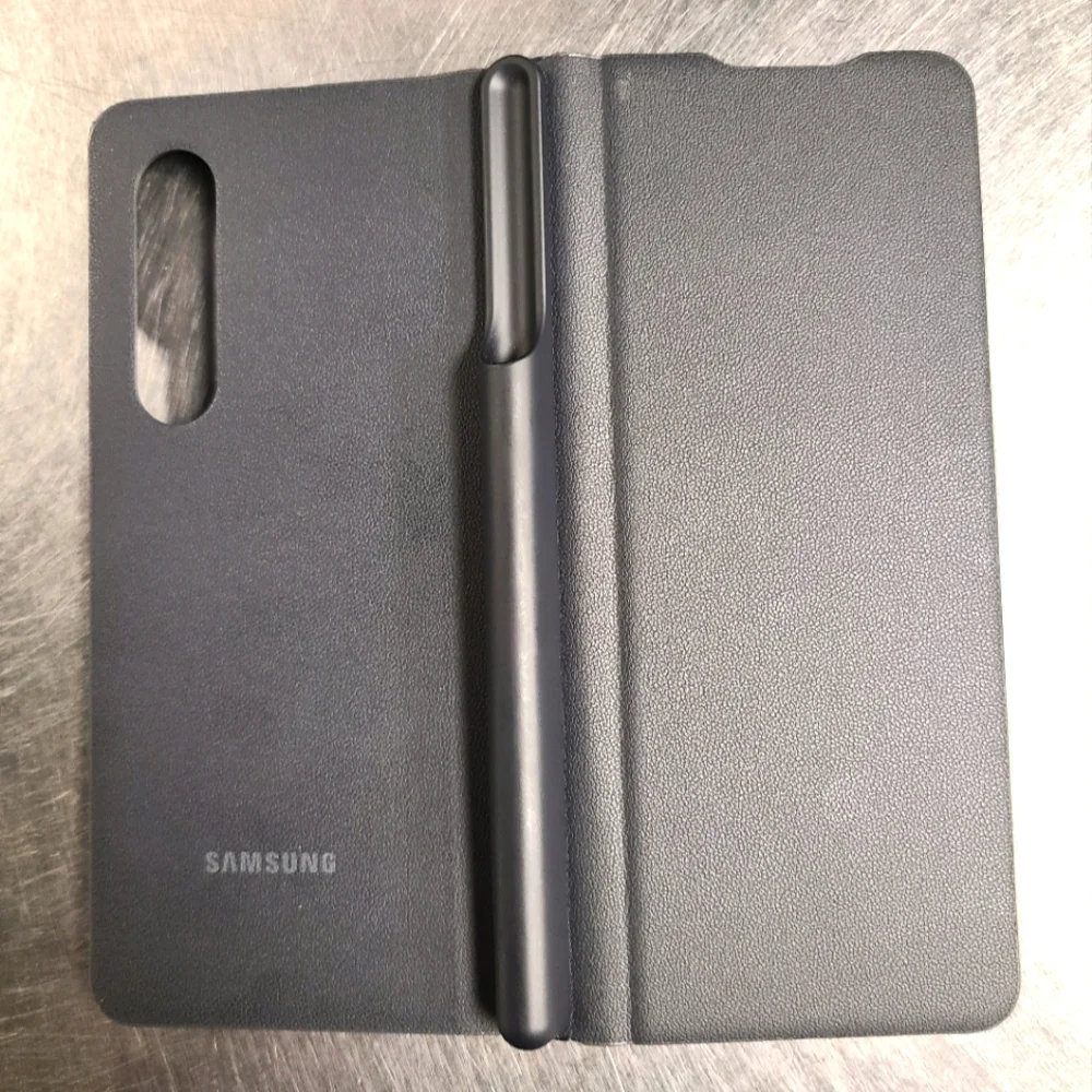 Original Samsung Official Galaxy Z Fold3 5G Flip Cover (ef-ff92pcbegww)